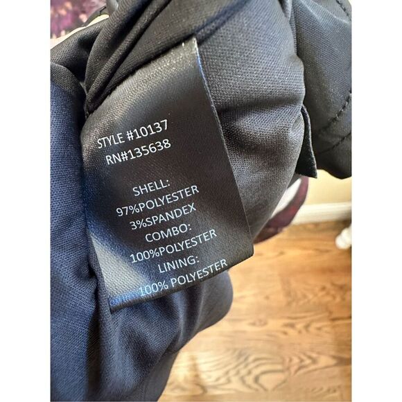 Slate and Willow Deep Floral 3/4 Sleeve Square Neck Dress Size 8 - Picture 7 of 8